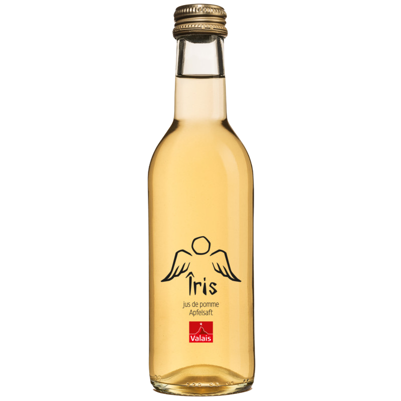 Bouteille de jus de pomme Îris