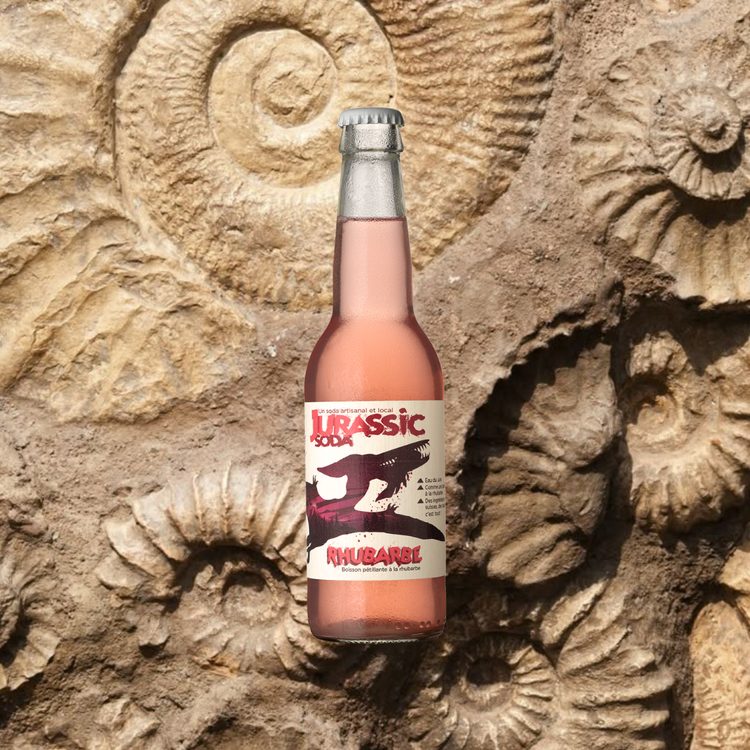 Limonade Jurassic Soda Rhubarbe