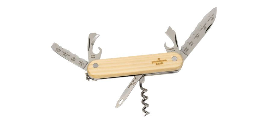 Couteau de poche Original en bois d'arolle