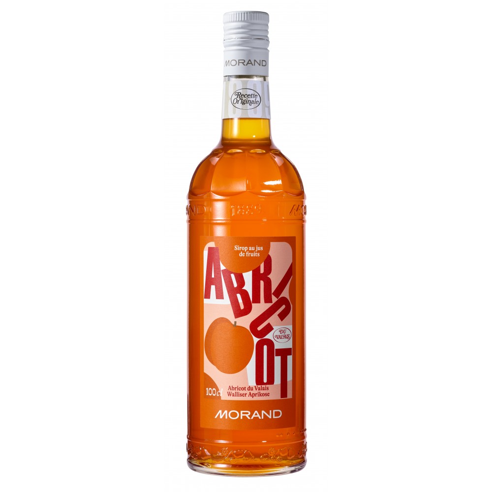 Bouteille de sirop Abricot du Valais