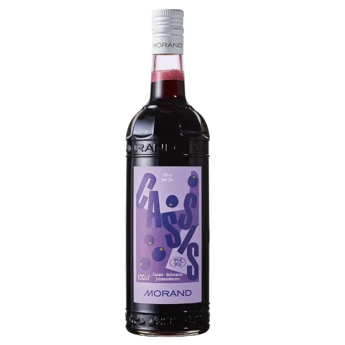 Bouteille de sirop Cassis pur jus