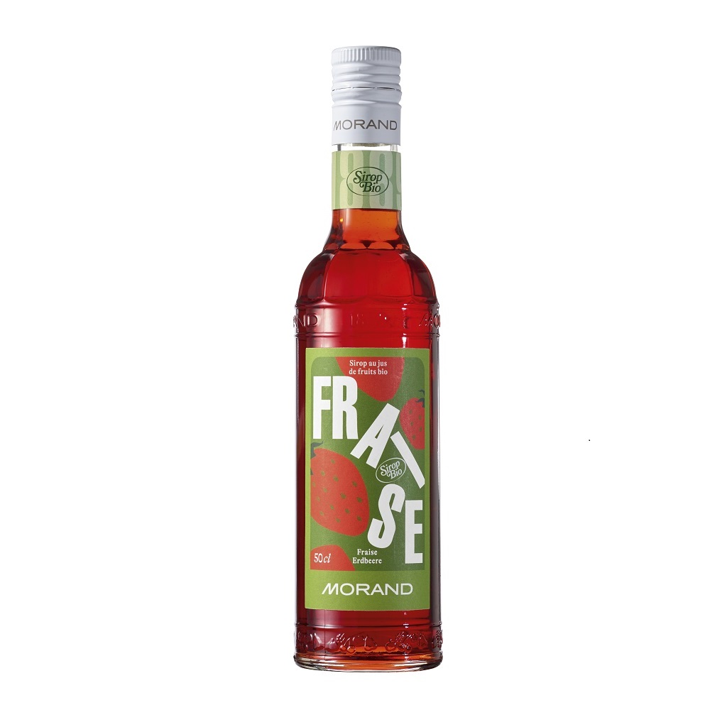 Bouteille de sirop Fraise bio