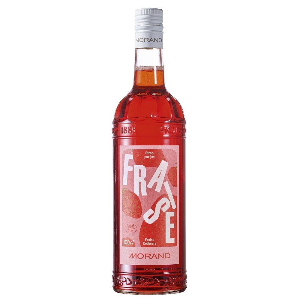 Bouteille de sirop Fraise pur jus
