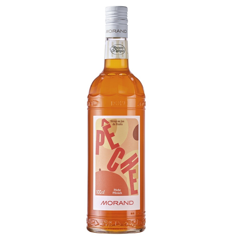 Bouteille de sirop Pêche