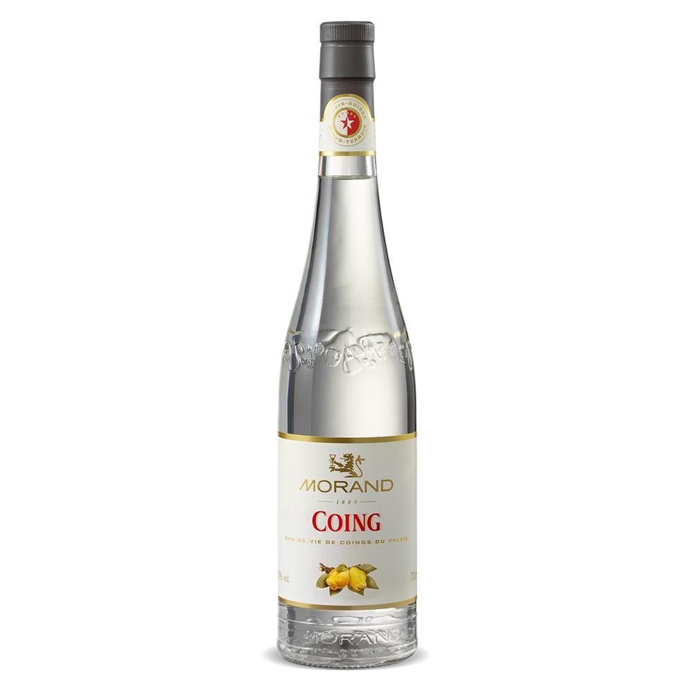 Bouteille d'eau-de-vie de coing Morand